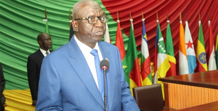 Le Président Moussa NGON Baba lors de la 74ème Session du Comité Exécutif (Bangui, 13-14 juin 2019)         