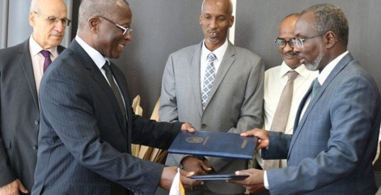 Signature du protocole d'accord pour l'organisation à Djibouti  de la 42ème Conférence de l'UPA (Novembre 2019)                                                                                                    